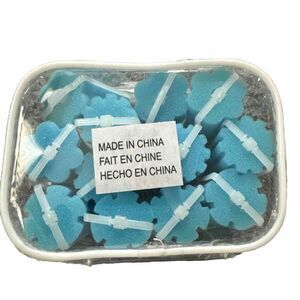 AVON 12-pc Blue Wavy Hair Rollers In Zip Case‎ - New In Case
